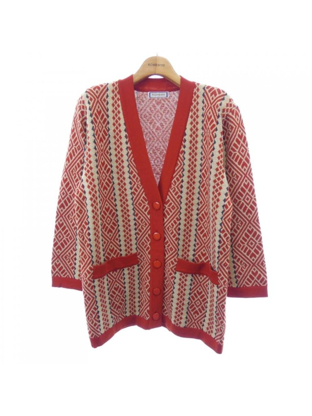 Saint Laurent Vintage Long Cardigan